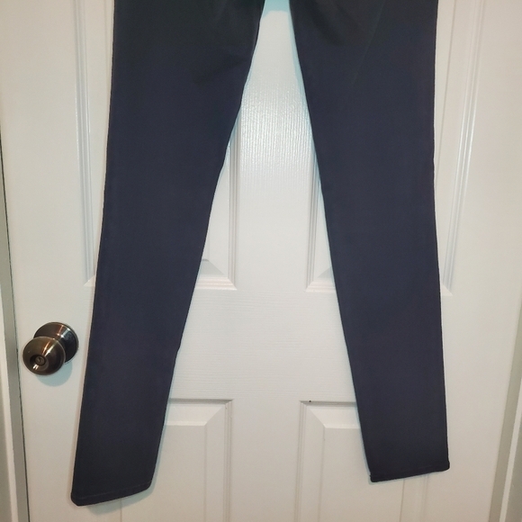 RAG & BONE Stretch Skinny Jeans Black w/ Holes Distressed 27 - Picture 10 of 14